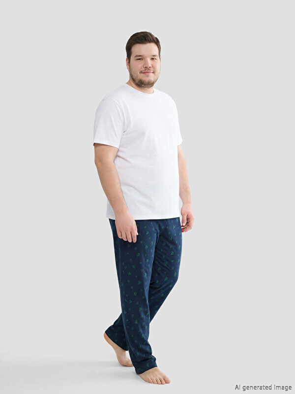 LC WAIKIKI Regular Fit Baskılı Erkek Pijama Altı
