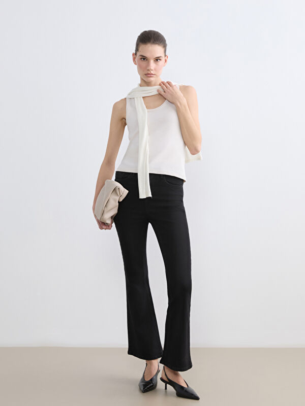 LCW Jeans әйелдерге арналған марс клеш джинс шалбар
