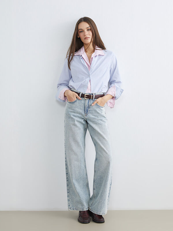 LCW Jeans Für Damen Gerade Geschnittene Jeans