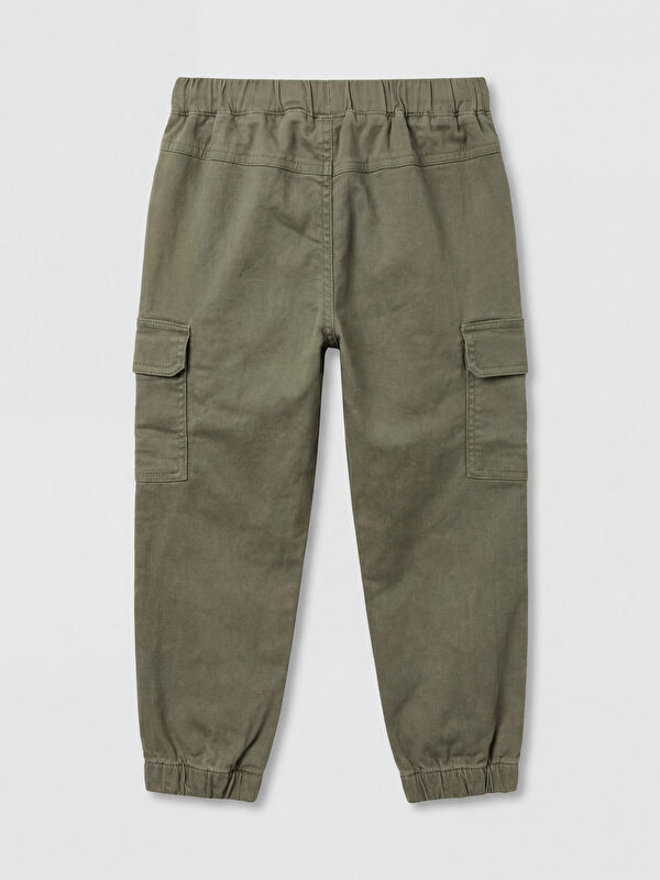 LCW Kids Elastic Waist Boys' Cargo Trousers - S61291Z1-R1E - LC