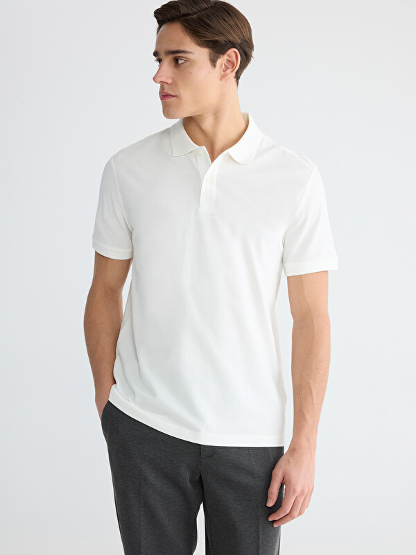 LCWAIKIKI Classic Polo Collar Pique Men's T-Shirt