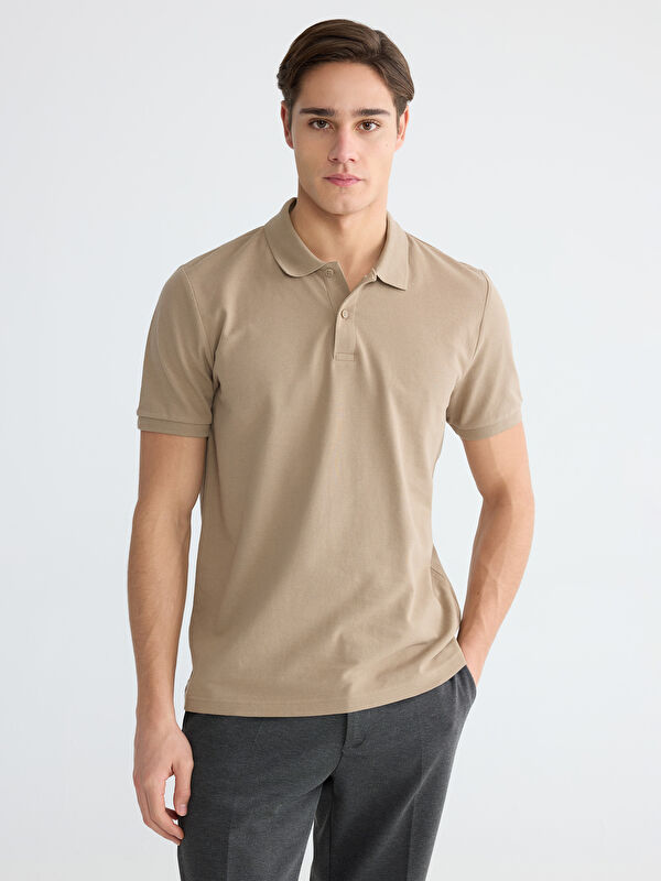 LCWAIKIKI Classic Polo Yaka Pike Erkek Tişört