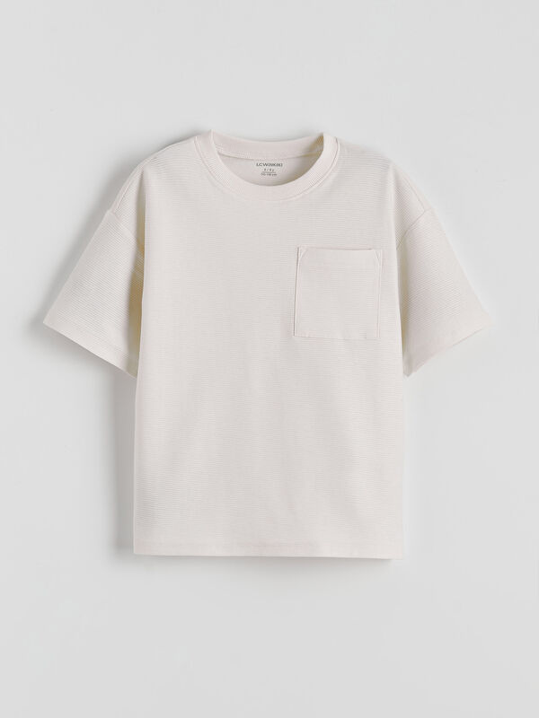 LCW Kids Boys' T-shirt with Chest Pocket