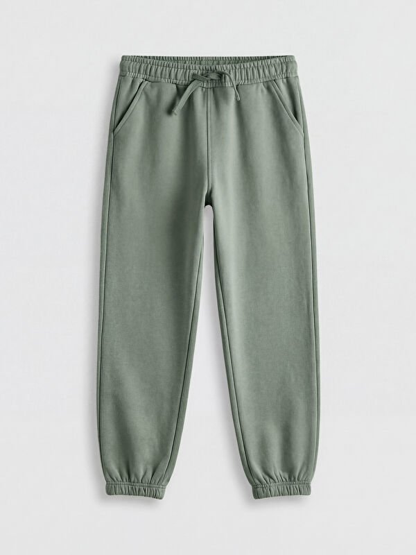 LCW Kids Beli Lastikli Erkek Çocuk Jogger Eşofman Altı