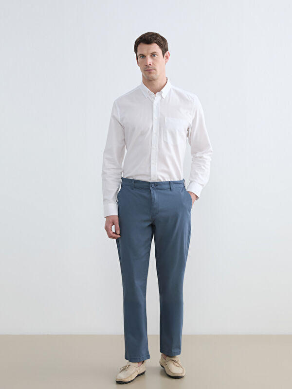 LCWAIKIKI Classic Standart Kalıp Gabardin Erkek Chino Pantolon