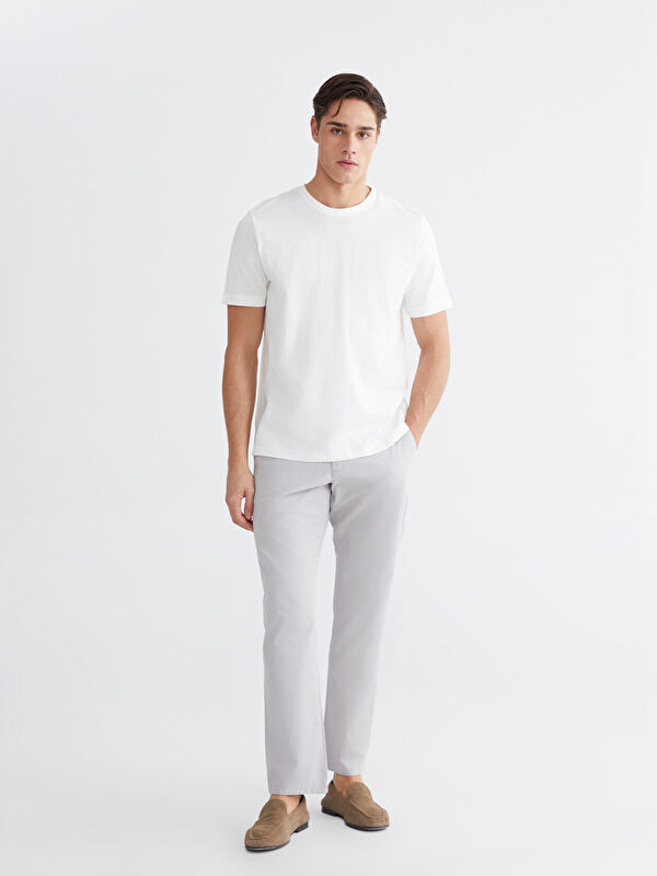LCWAIKIKI Classic Standard Fit Gabardine Men's Chino Trousers
