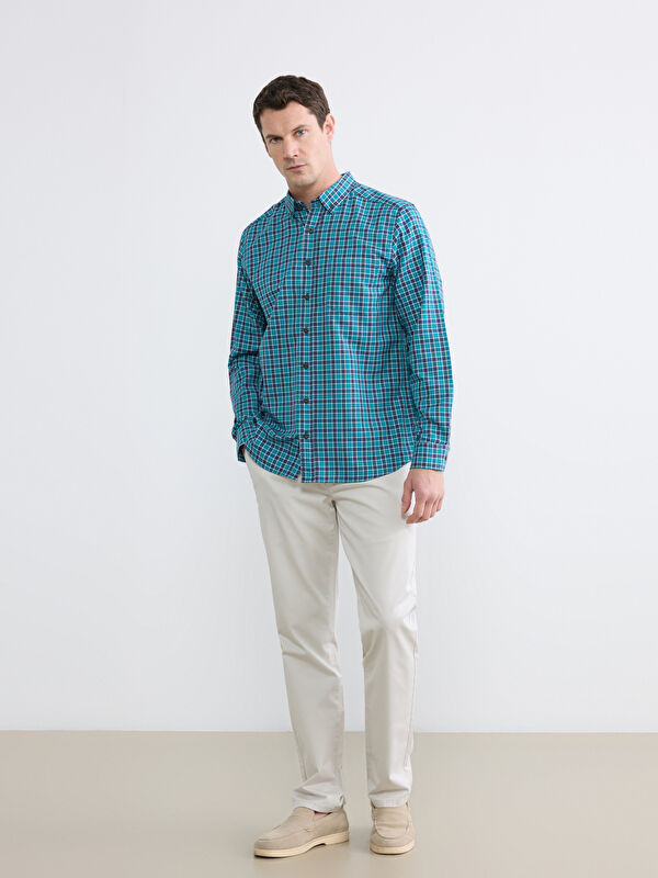 LCWAIKIKI Classic Standart Kalıp Gabardin Erkek Chino Pantolon