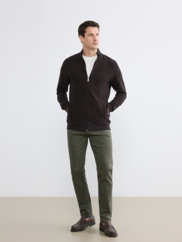 LCWAIKIKI Classic Slim Fit Gabardine Men's Chino Trousers