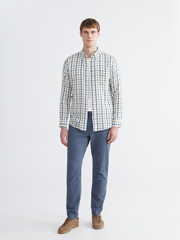 LCWAIKIKI Classic Slim Fit Gabardin Erkek Chino Pantolon