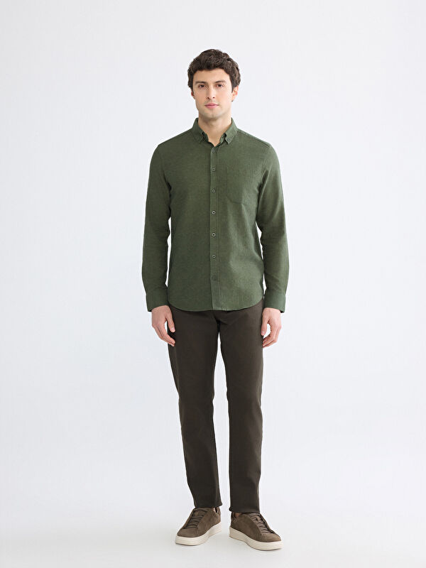 LCWAIKIKI Classic Slim Fit Gabardin Erkek Chino Pantolon