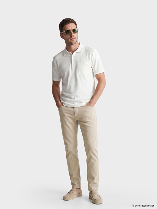 LCWAIKIKI Classic Slim Fit Erkek Chino Pantolon