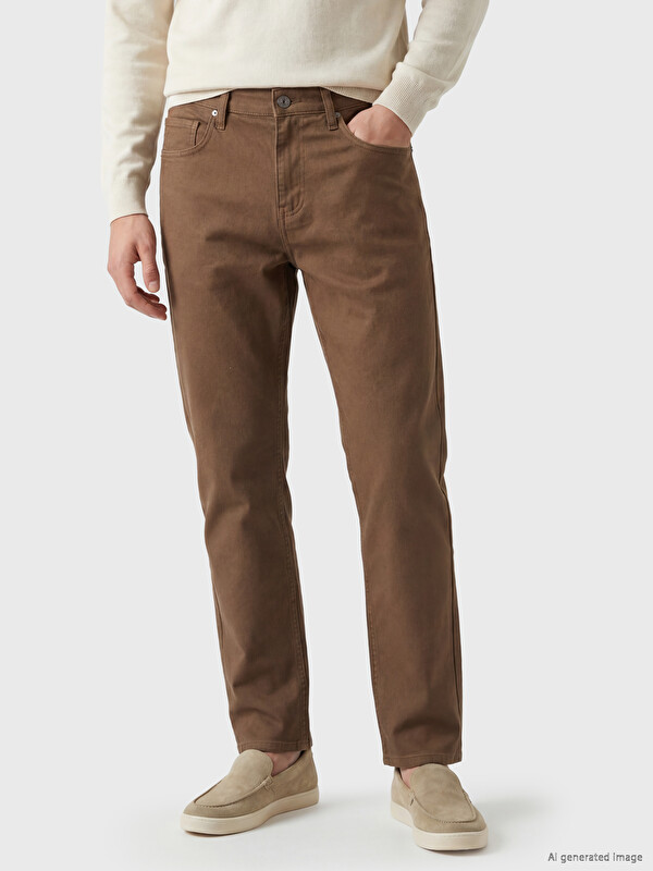LCWAIKIKI Classic Slim Fit Men's Chino Trousers