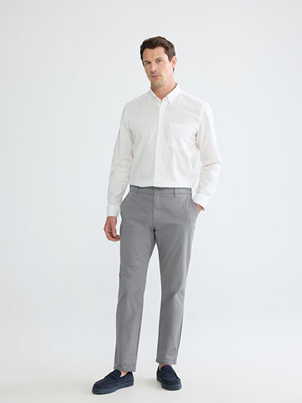 LCWAIKIKI Classic Dar Kalıp Erkek Chino Pantolon