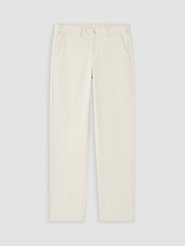 LCWAIKIKI Classic Man Beige Chino Trousers