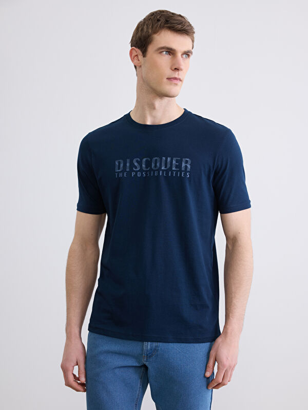 LCWAIKIKI Classic Man NAVY T-Shirt
