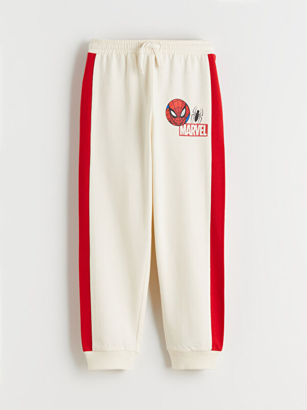 LCW Kids Boys' Jogger Sweatpants with Spider-Man Print