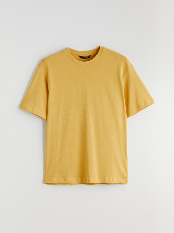 XSIDE Loose Fit Basic Thick T-Shirt - S61812Z8-G4N | LC Waikiki