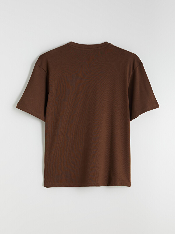 XSIDE Loose Fit Basic Thick T-Shirt - S61812Z8-RU0 - LC Waikiki