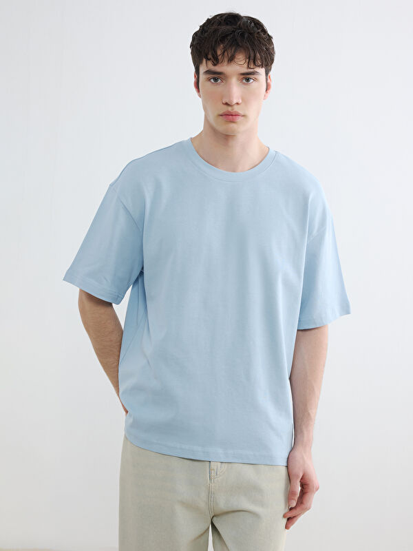 XSIDE Loose Fit Basic Kalın  Tişört