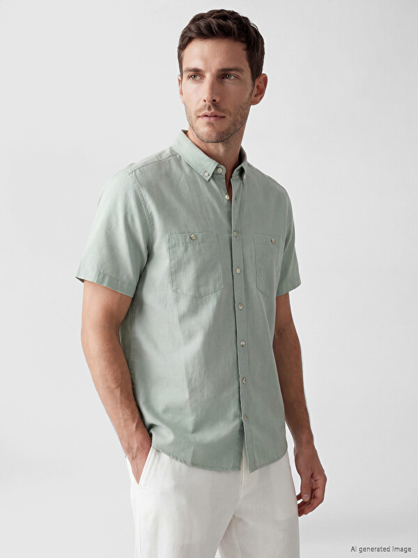 LCWAIKIKI Classic Regular Fit Poplin Erkek Gömlek