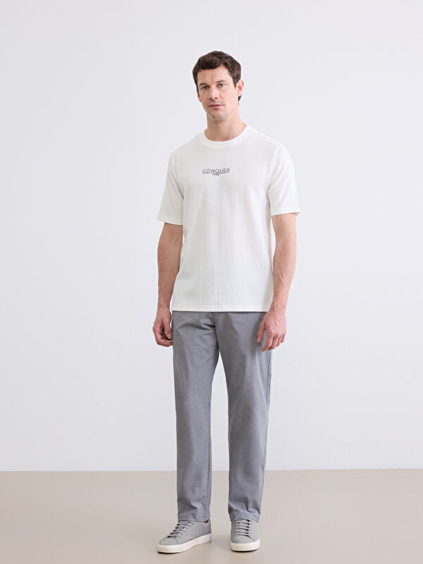 LCWAIKIKI Classic Men's Canvas Chino Trousers in a Regular Fit