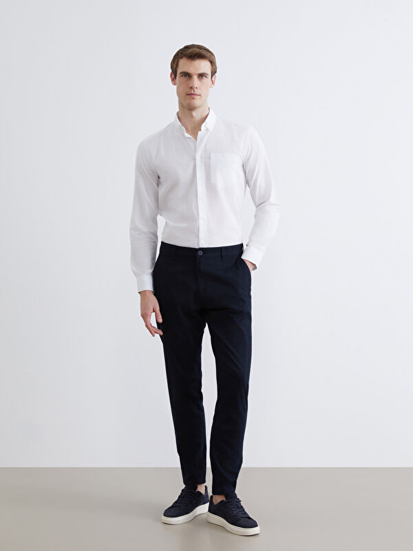 LCWAIKIKI Classic Slim Fit Gabardin Erkek Chino Pantolon