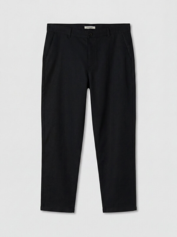 LCWAIKIKI Classic Regular Fit Keten Karışımlı Erkek Chino Pantolon