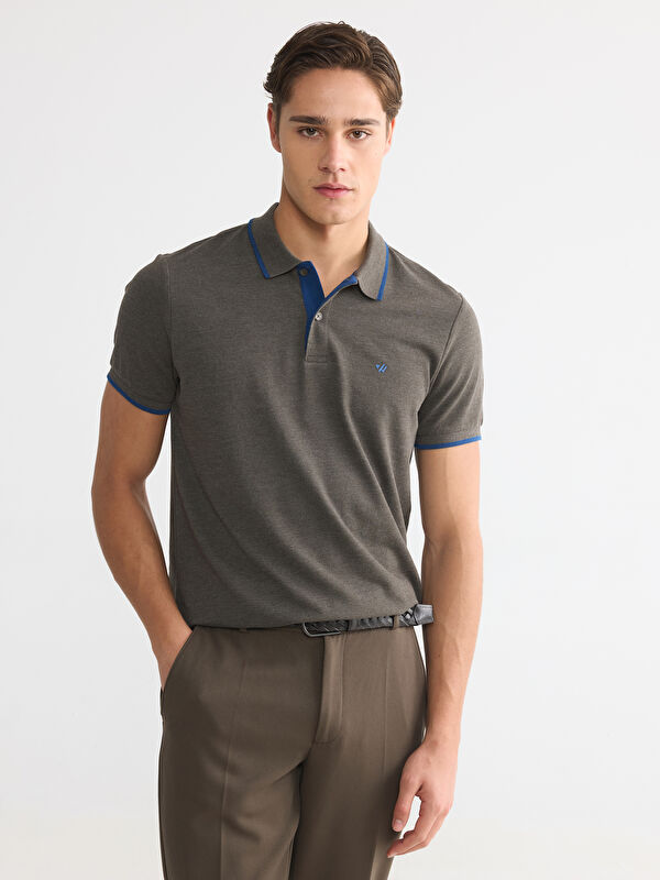 LCWAIKIKI Classic Polo Collar Pique Men's T-Shirt