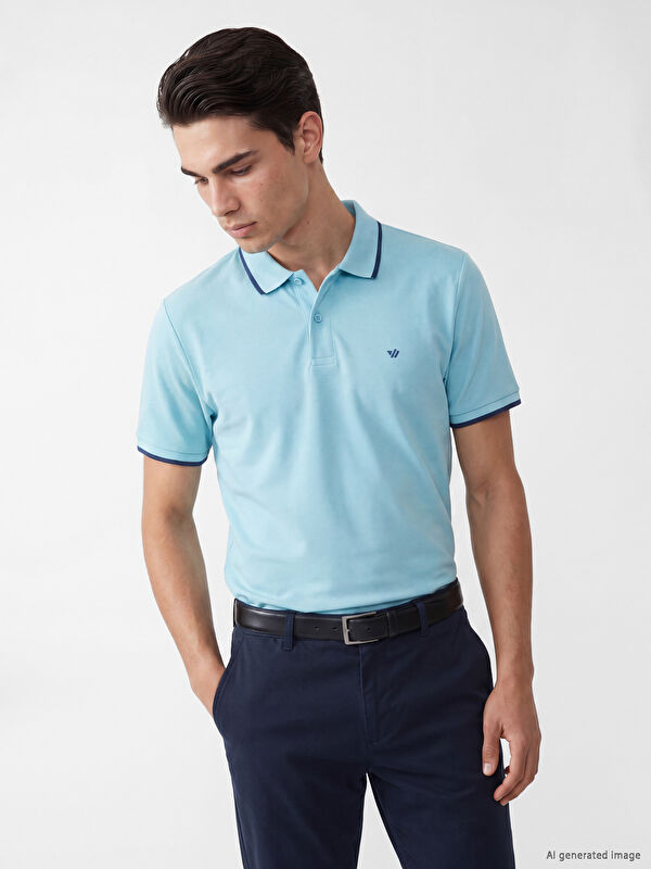 LCWAIKIKI Classic Polo Collar Pique Men's T-Shirt
