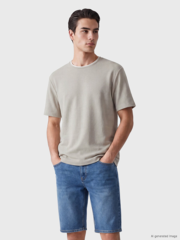 LCWAIKIKI Classic Crew Neck Men's T-Shirt