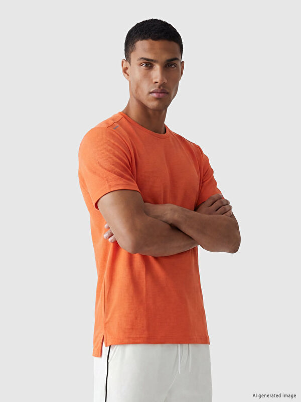 XSIDE ACTIVE Bisiklet Yaka Erkek Spor Tişört