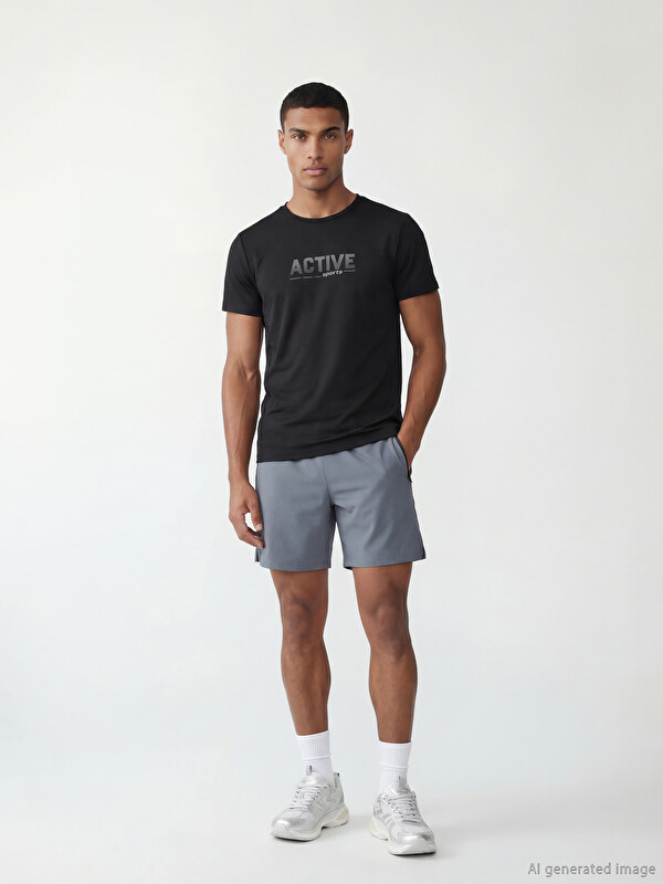XSIDE ACTIVE Shorts de sport pour homme à coupe régulière