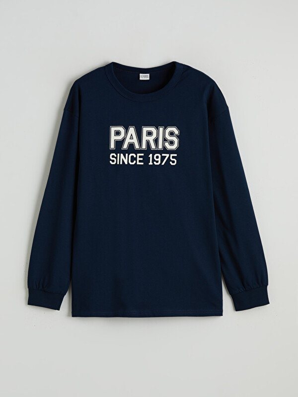 専用♡ LCW Kids Bej Bisiklet Yaka Çiçekli Kız Bebek Sweatshirt - S4AO24Z1