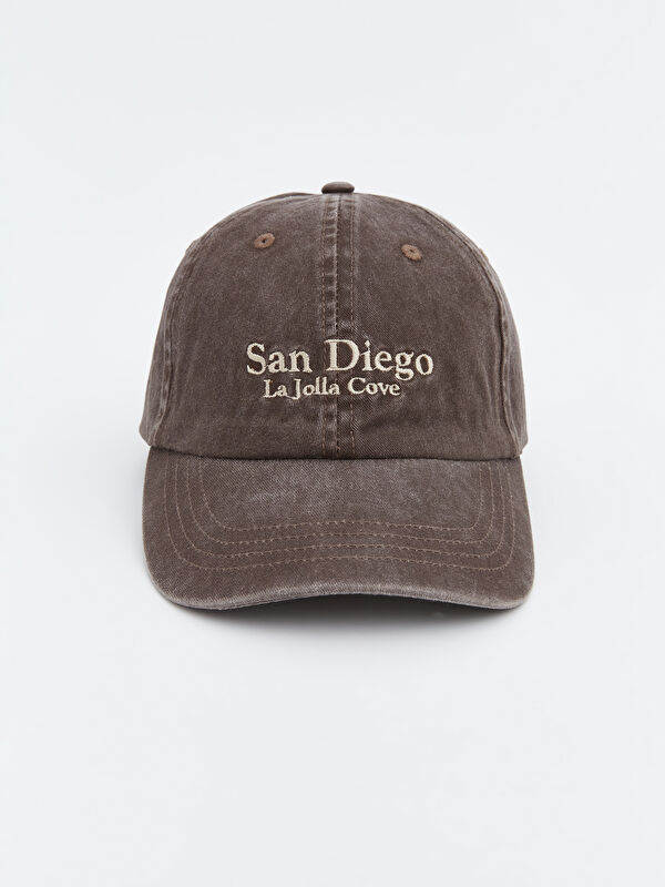 LCW ACCESSORIES Men's Cap with Script Embroidery