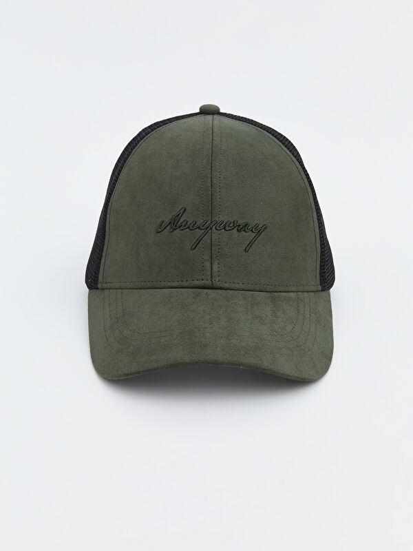 LCW ACCESSORIES Men's Cap with Script Embroidery