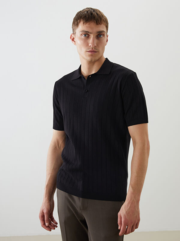 LCW Vision Man BLACK T-Shirt