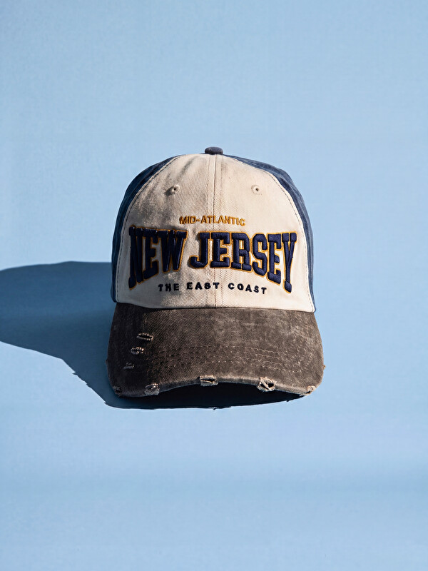 LCW ACCESSORIES New Jersey Nakışlı Erkek Kep Şapka