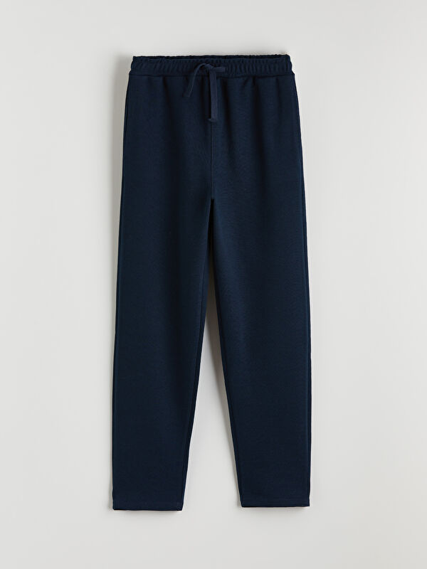 LCW Kids Boys' Piqué Tracksuit Bottoms with Elastic Waistband