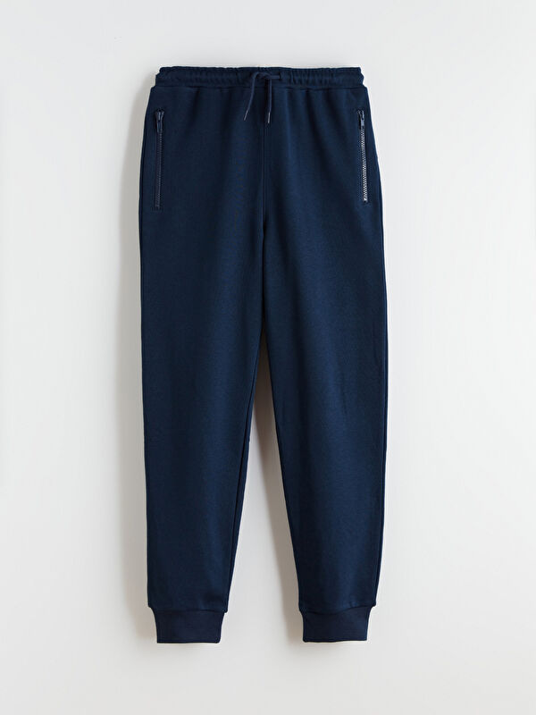 LCW Kids Beli Lastikli Erkek Çocuk Jogger Eşofman Altı