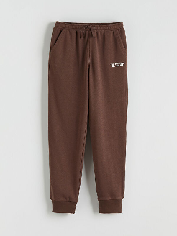 LCW Kids Boys' Printed Joggers with Elastic Waistband