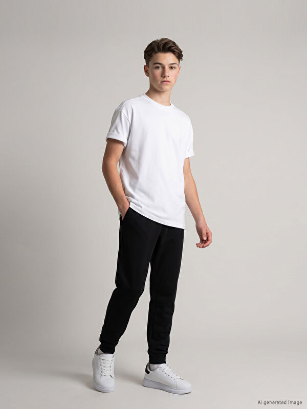 LCW Kids Boys' Joggers with Elastic Waistband