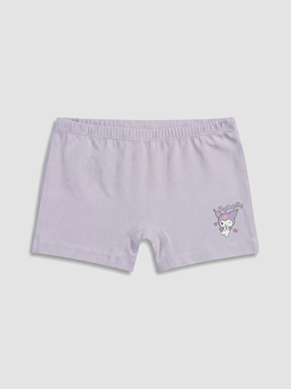 LCW Kids Kuromi Baskılı Kız Çocuk Boxer