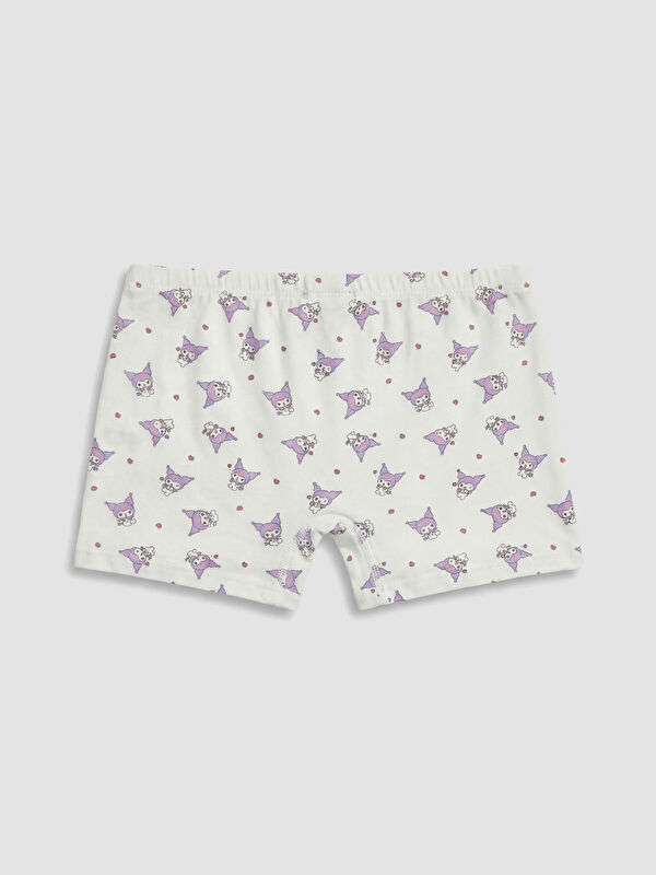 LCW Kids Kuromi Baskılı Kız Çocuk Boxer