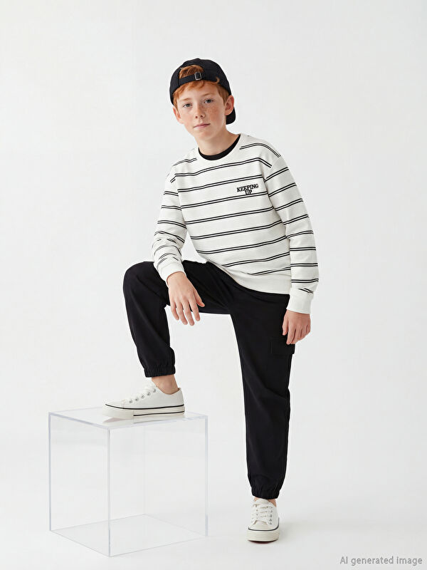 LCW Kids Regular Fit Erkek Çocuk Jogger Pantolon