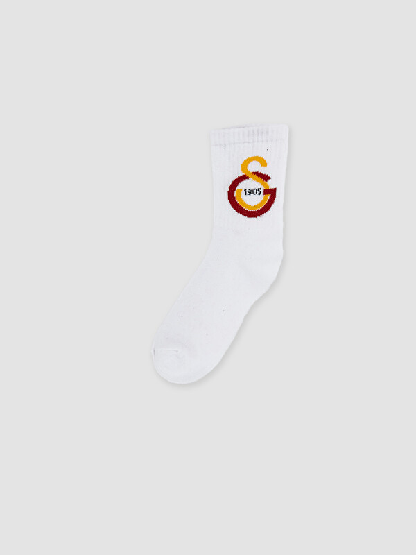 LCW Kids Galatasaray Baskılı Erkek Çocuk Soket Çorap