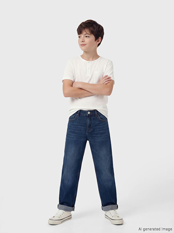 LCW Kids Regular Fit Erkek Çocuk Jean Pantolon