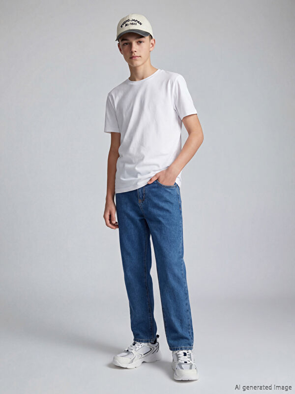 LCW Kids Loose Fit Erkek Çocuk Jean Pantolon