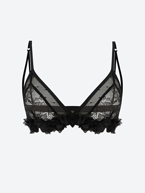 LCW DREAM Balensiz Dolgusuz Çiçek Detaylı Fantezi Bralet