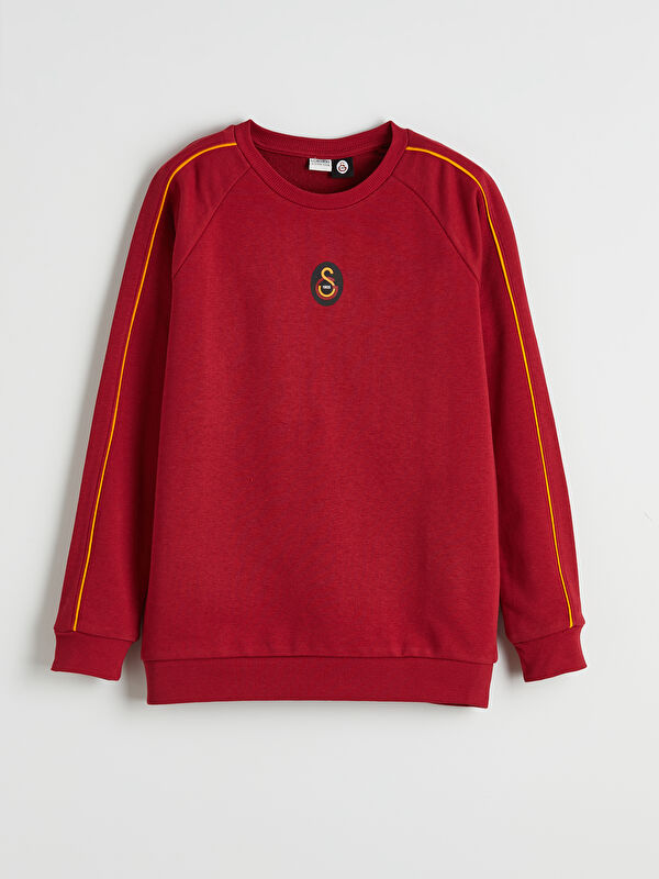 LCW Kids Galatasaray Baskılı Erkek Çocuk Sweatshirt