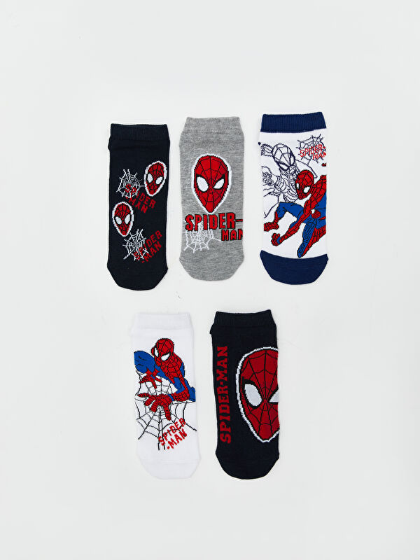 LCW Kids جوارب رياضة ديال الأولاد بنقشة Spider-Man 5 باكات